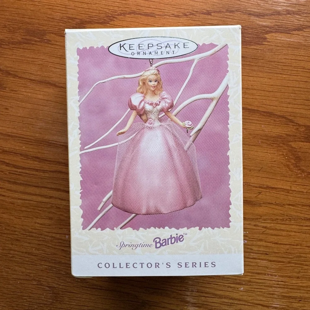 Hallmark Barbie Springtime Barbie Collector's Series 1996‎ Easter Ornament